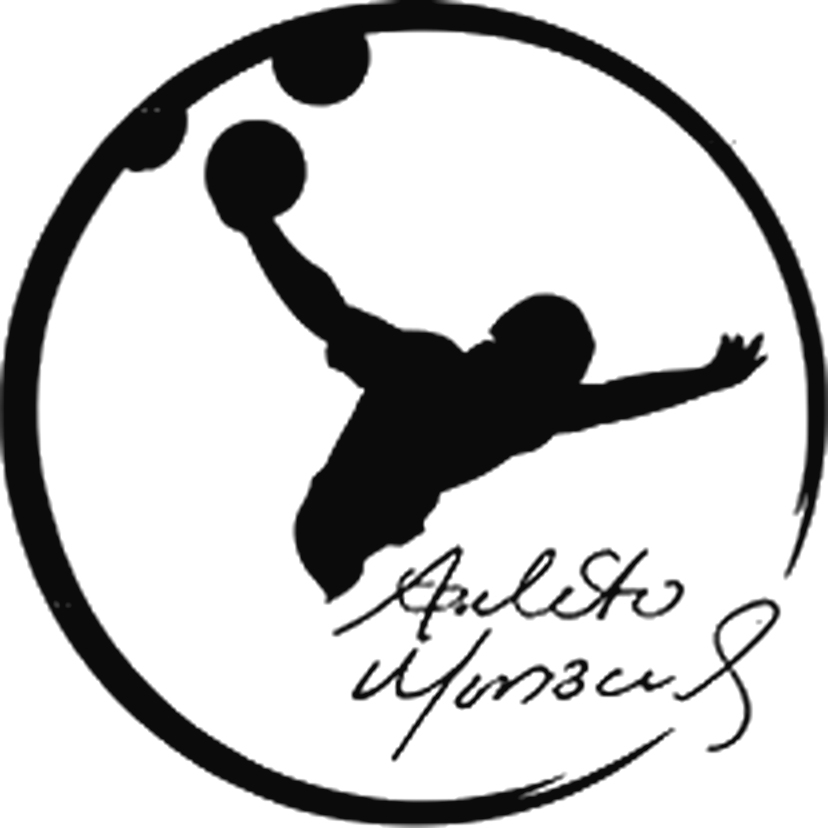 Symbol in black on white