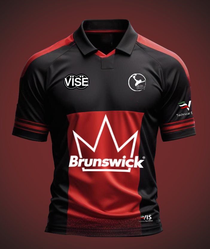 Bowling jersey designed for Amleto Monacelli — 2024 · Brunswick / VIS