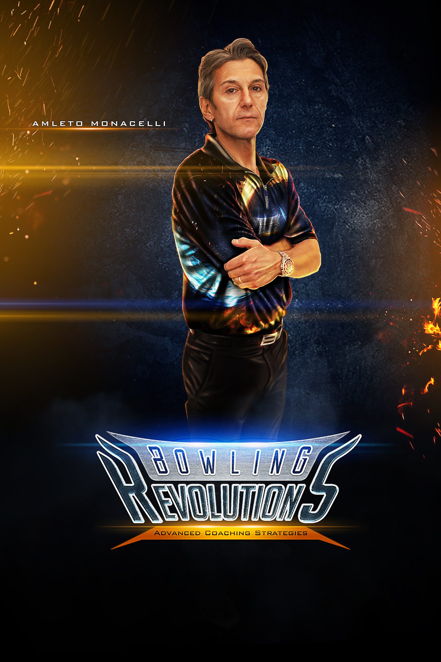 Bowling Revolutions campaign poster — Amleto Monacelli